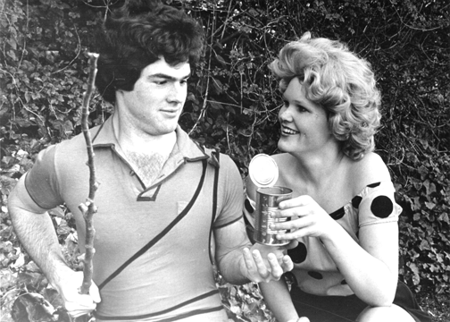 Li’l Abner (Brian Faley) and Daisy Mae (Christy Jensen)